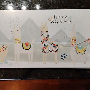 Llama Squad Decorative Wall Art